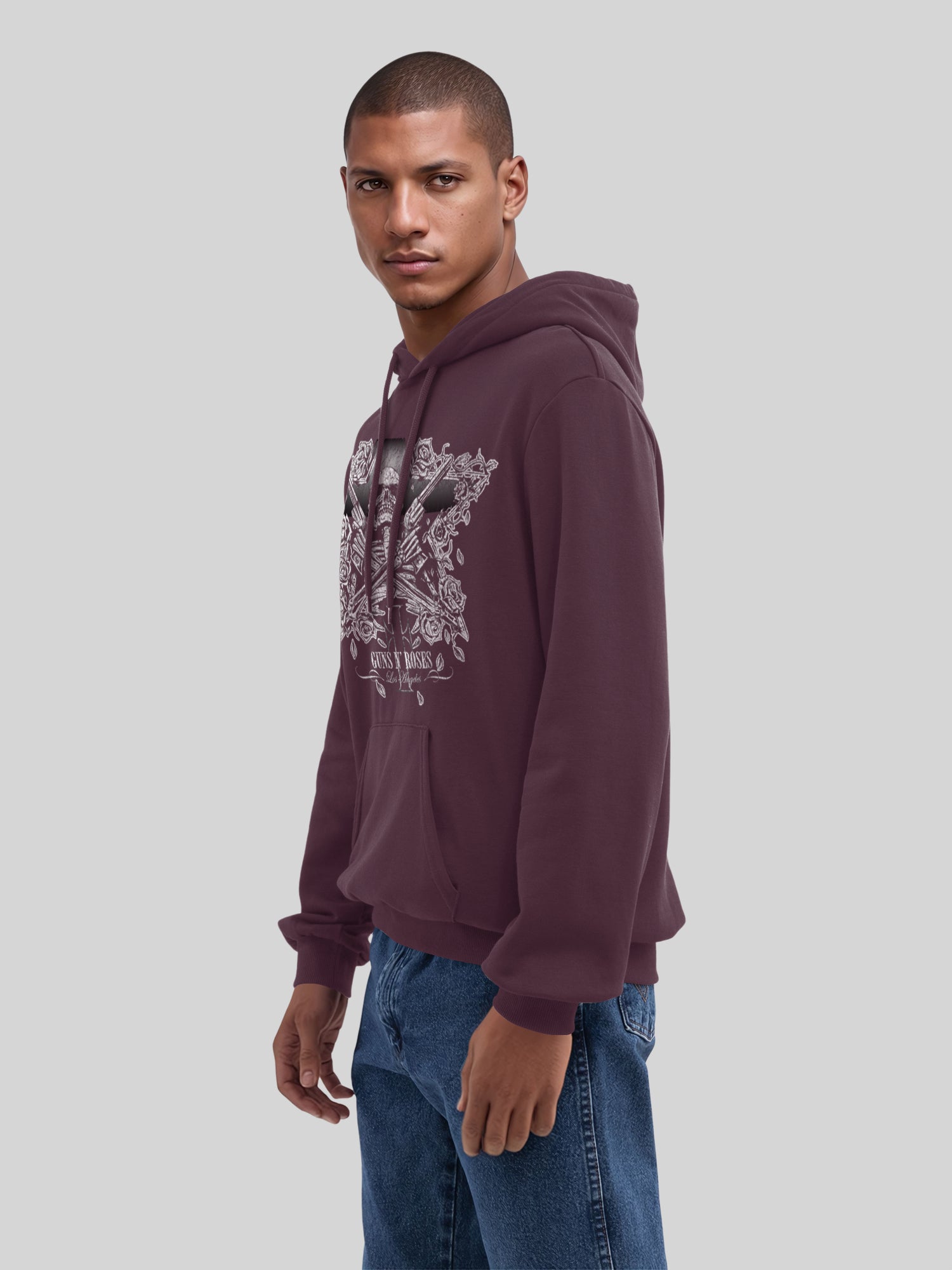 Guns N' Roses Skeleton Guns Herren Kapuzenpullover