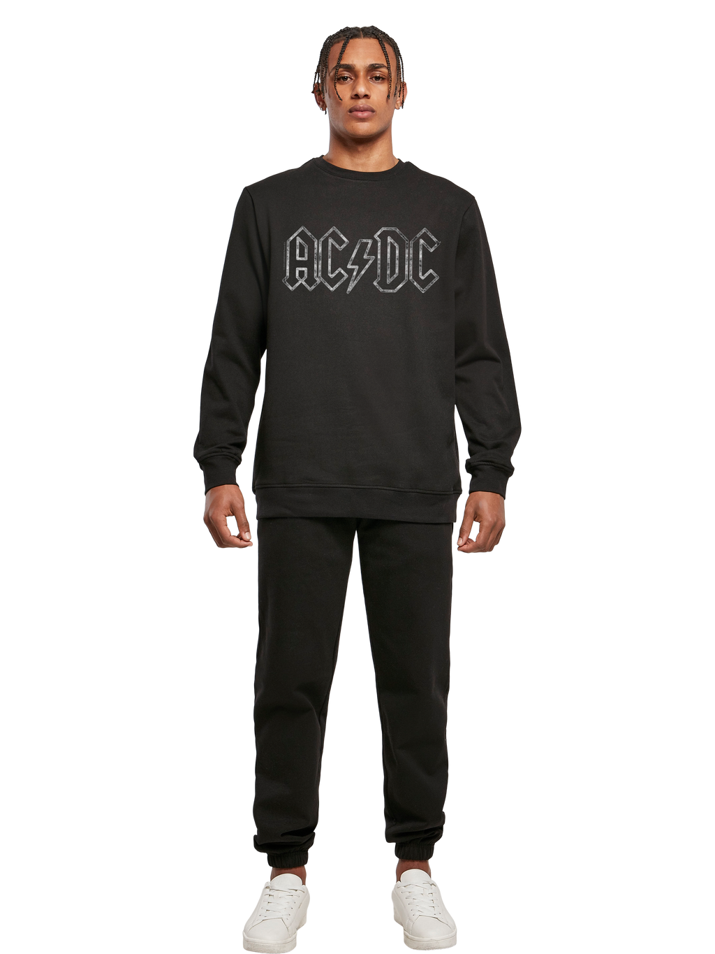 Sudadera de logotipo irregular de AC/DC
