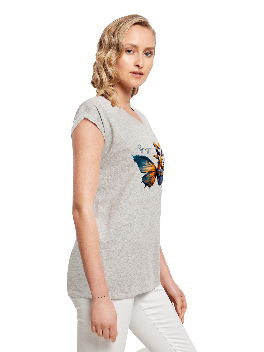 Butterfly of butterflies Ladies Extended Shoulder T-Shirt
