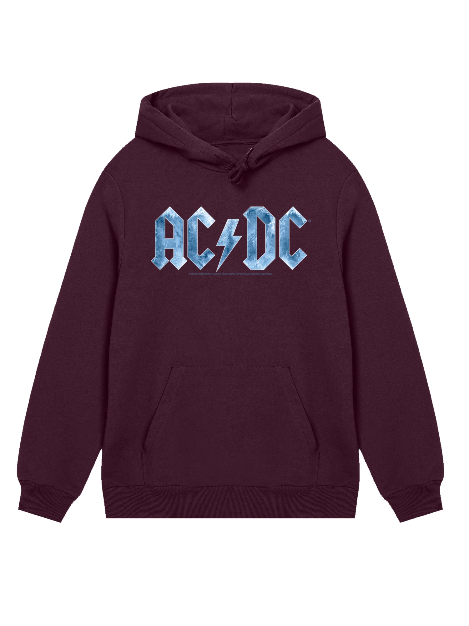 ACDC Blue Ice Logo Herren Hoodie