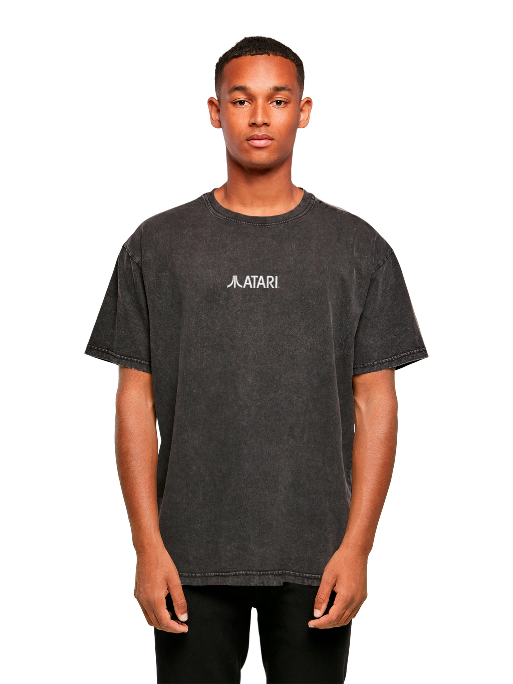 Atari Games Logo Retro Gaming Vintage Oversized T-Shirt