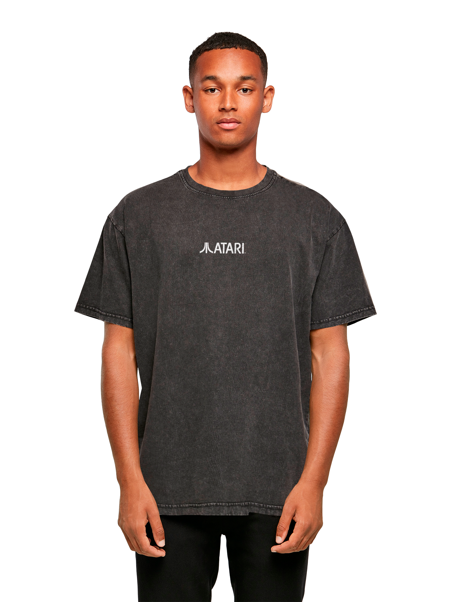 Atari Games Logo Retro Gaming Vintage Oversized T-Shirt