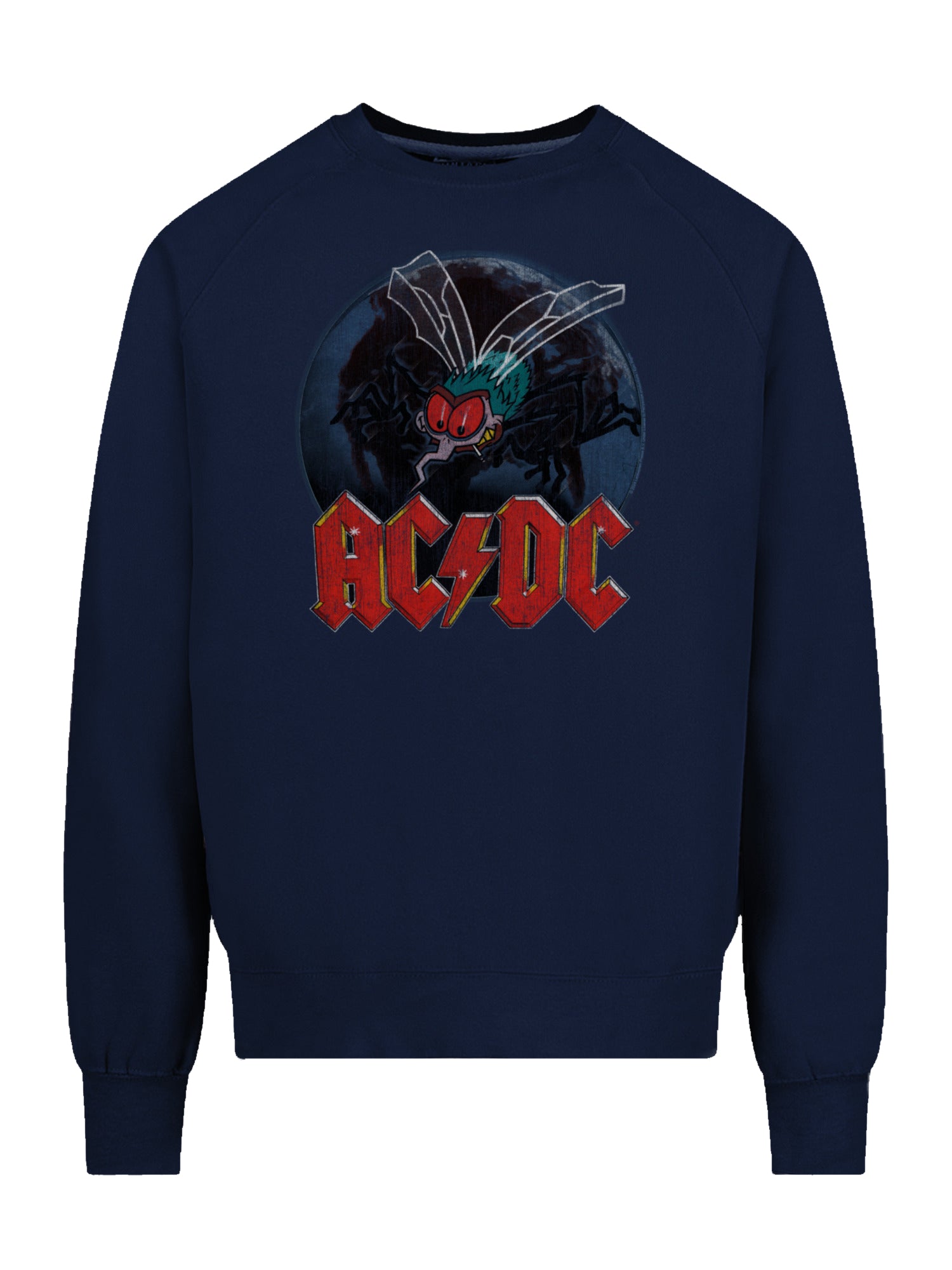 ACDC Fly On The Wall with Vintage Fleece Raglan Crew