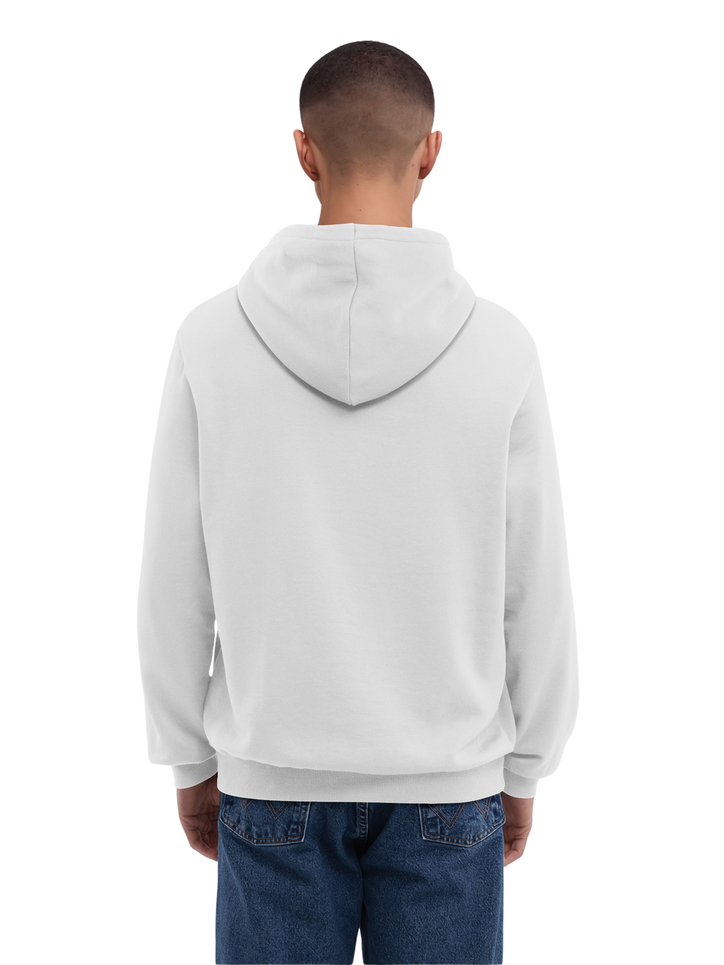 AC / DC Black Outline Logo Organic Hoodie