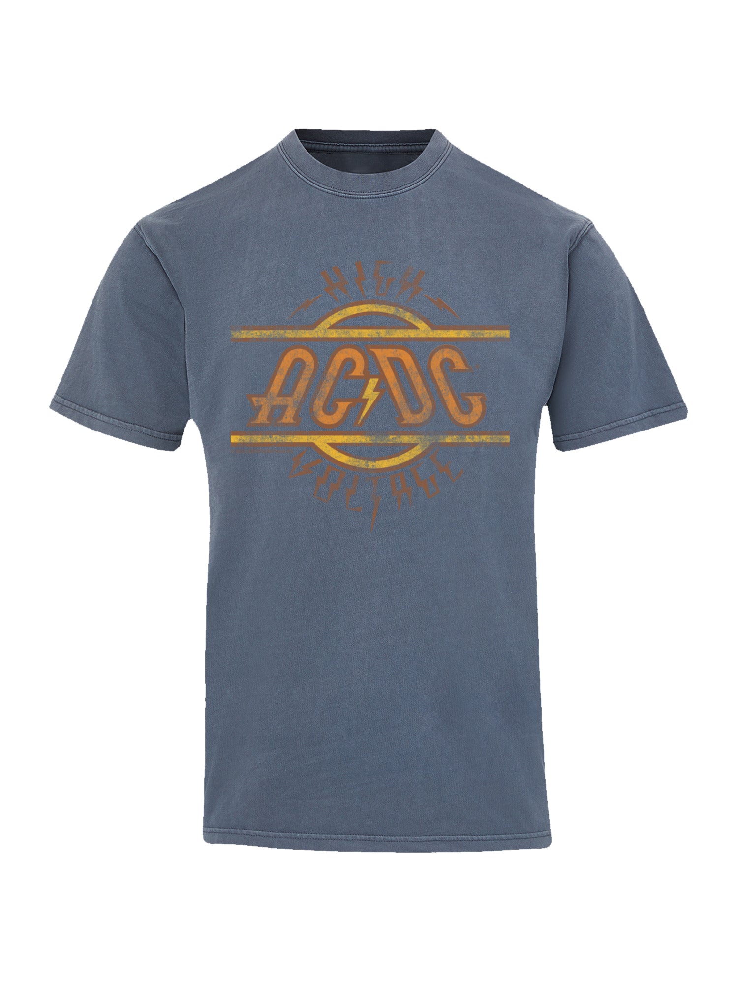 AC/DC High Voltage with Coastal Color Tee