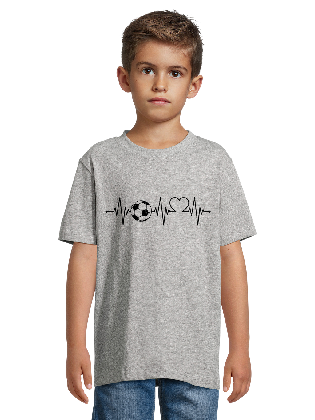 Heartbeat Soccer Kids T-Shirt