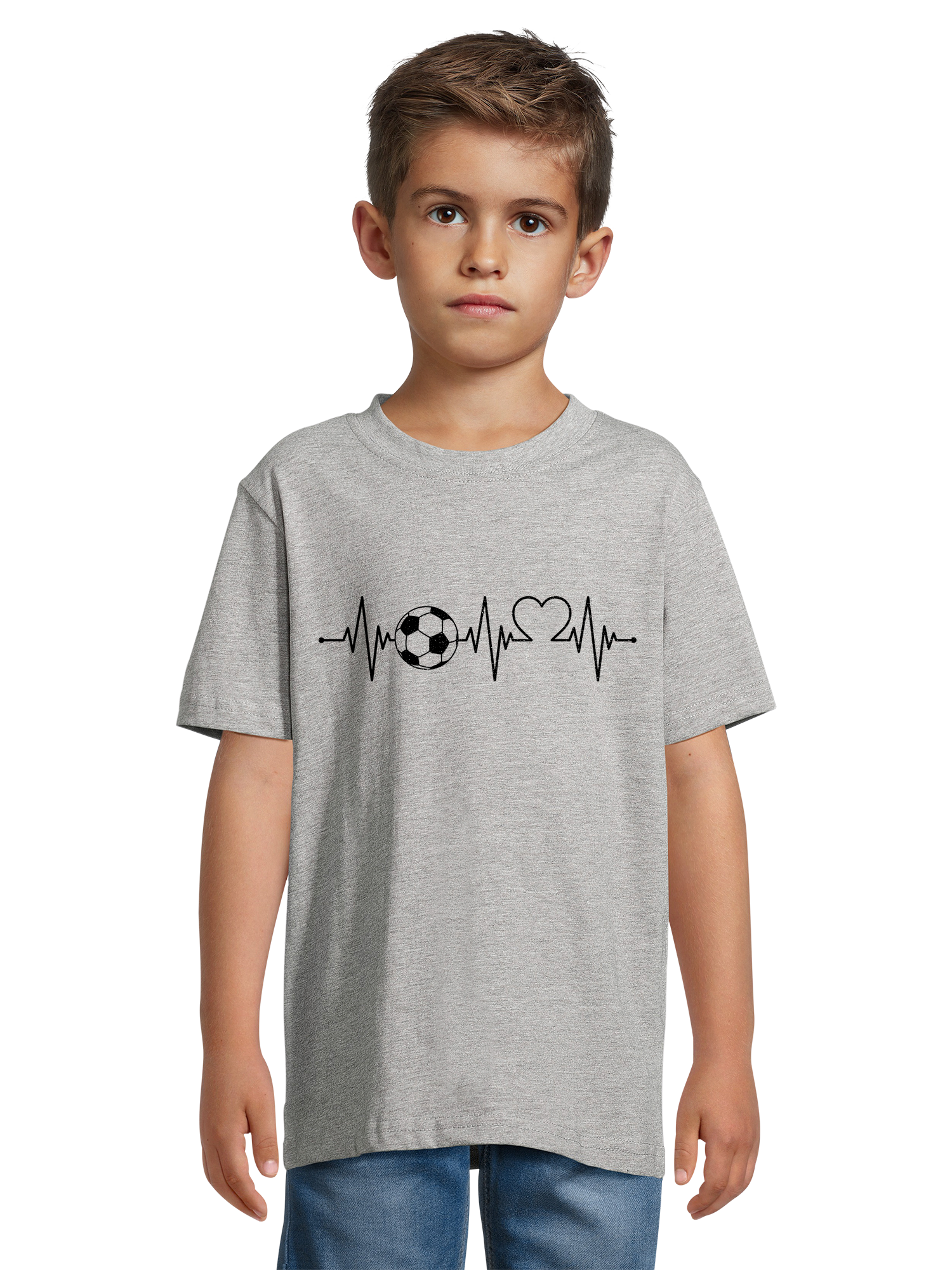 Heartbeat Soccer Kids T-Shirt