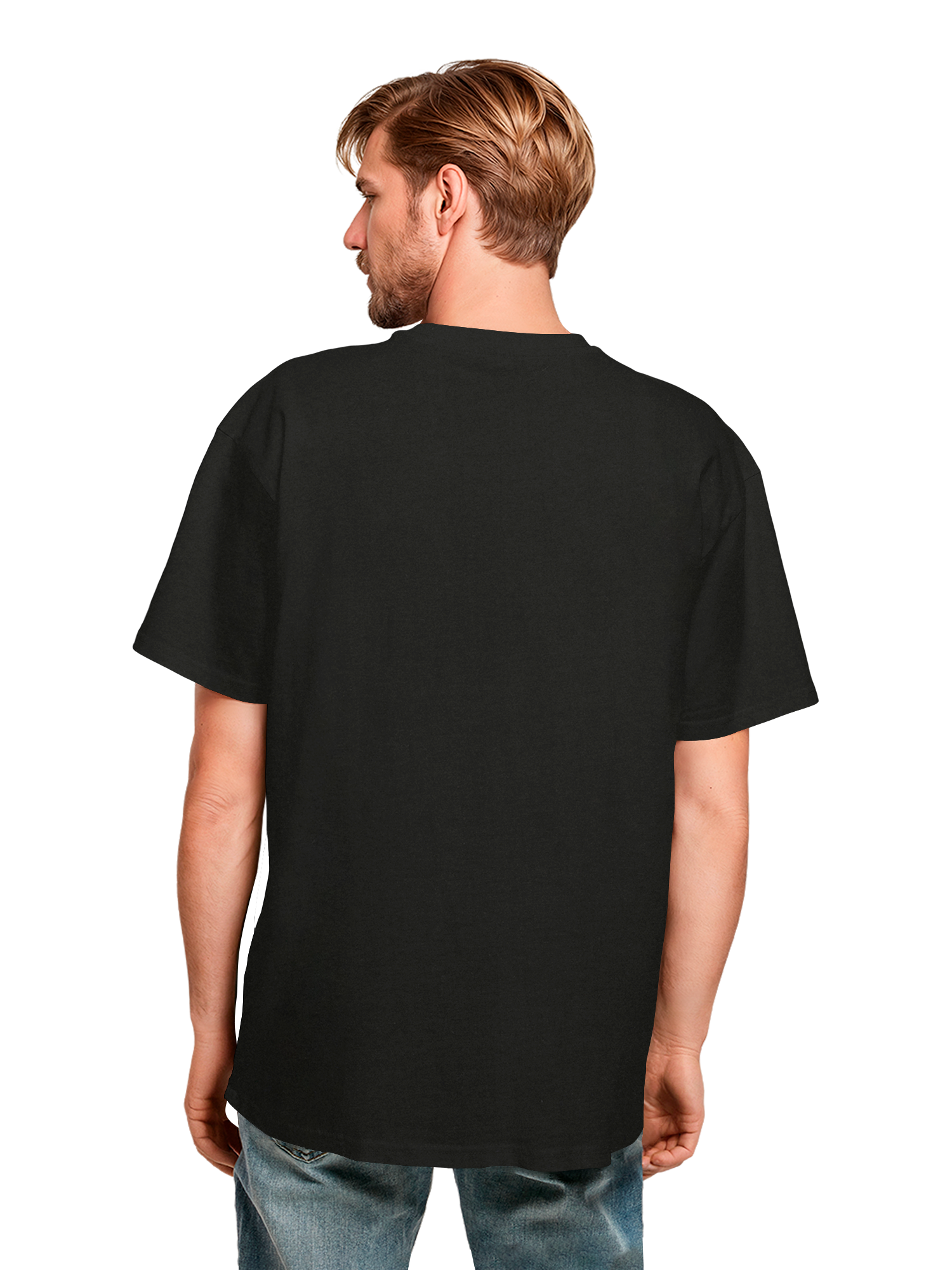 Mountain Sunset Retro Art Schweres Oversize T-Shirt