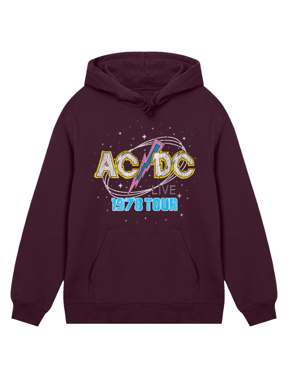 ACDC 1981 Visite en direct avec True Blanks | Hoodie régulier pour hommes