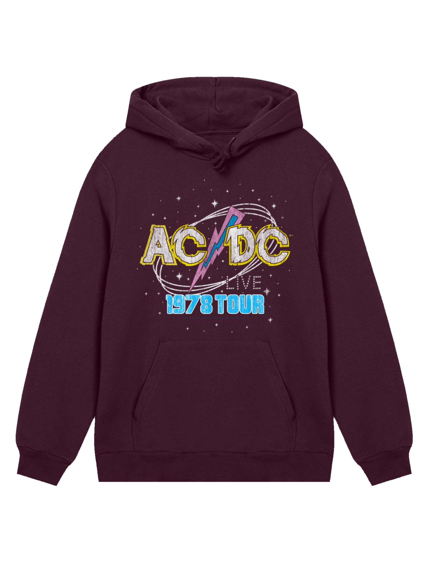 ACDC 1981 Visite en direct avec True Blanks | Hoodie régulier pour hommes