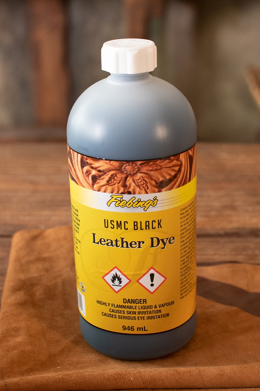 Tinte para cuero Fiebing's 946 ml. Negro UMSC