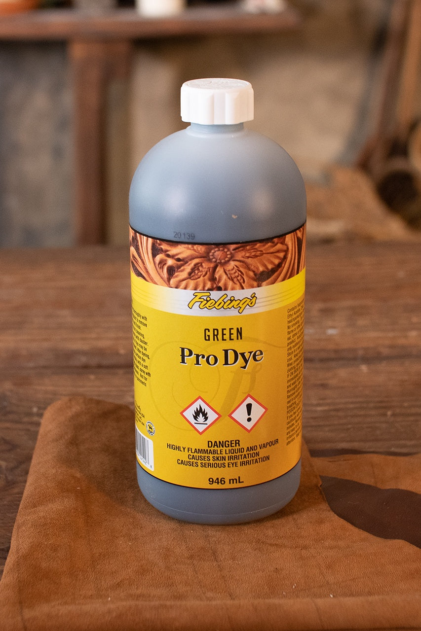 Tinte de aceite Fiebing's 946 ml. Verde