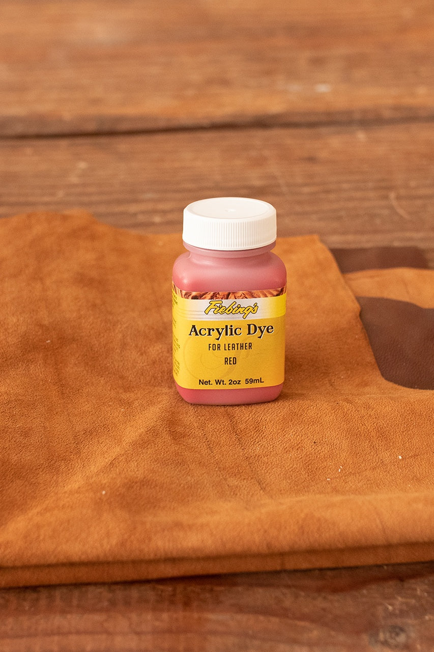 Tinte acrílico Fiebing's de 59 ml. Rojo.