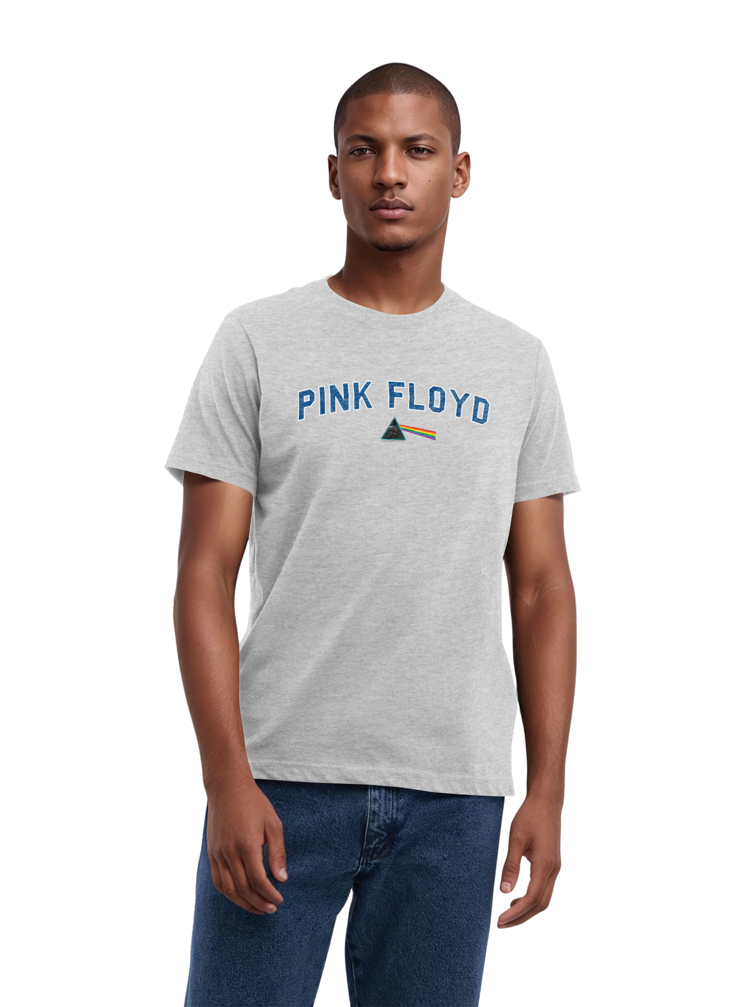Pink Floyd College Prism with True Blanks | Mens Regular Tee