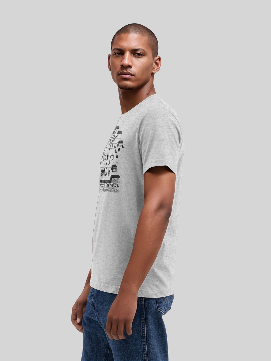 Pink Floyd Another Brick In The Wall Cover with True Blanks | Mens Regular Tee