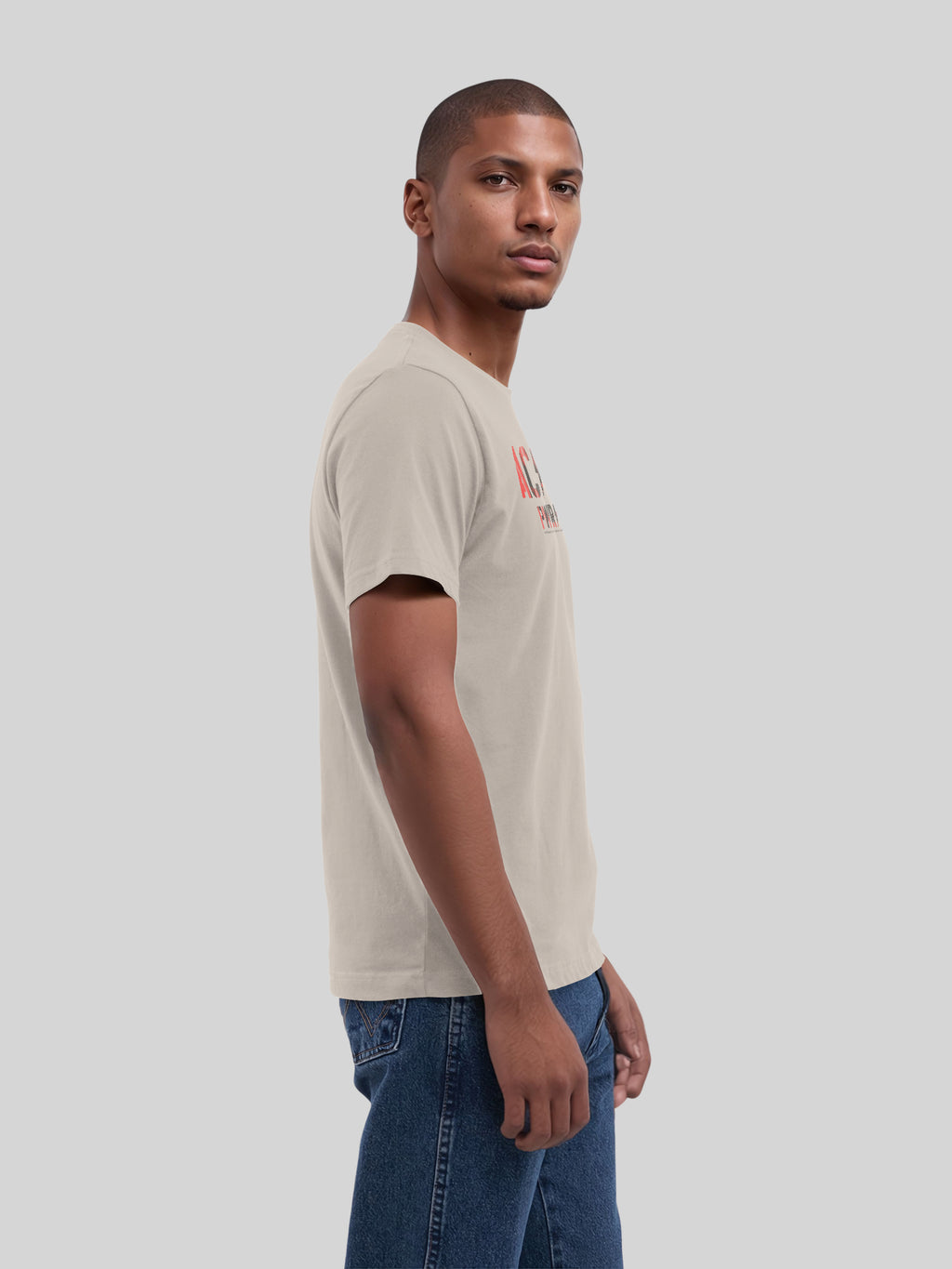 T-shirt organique du logo AC / DC Pwrup Photo