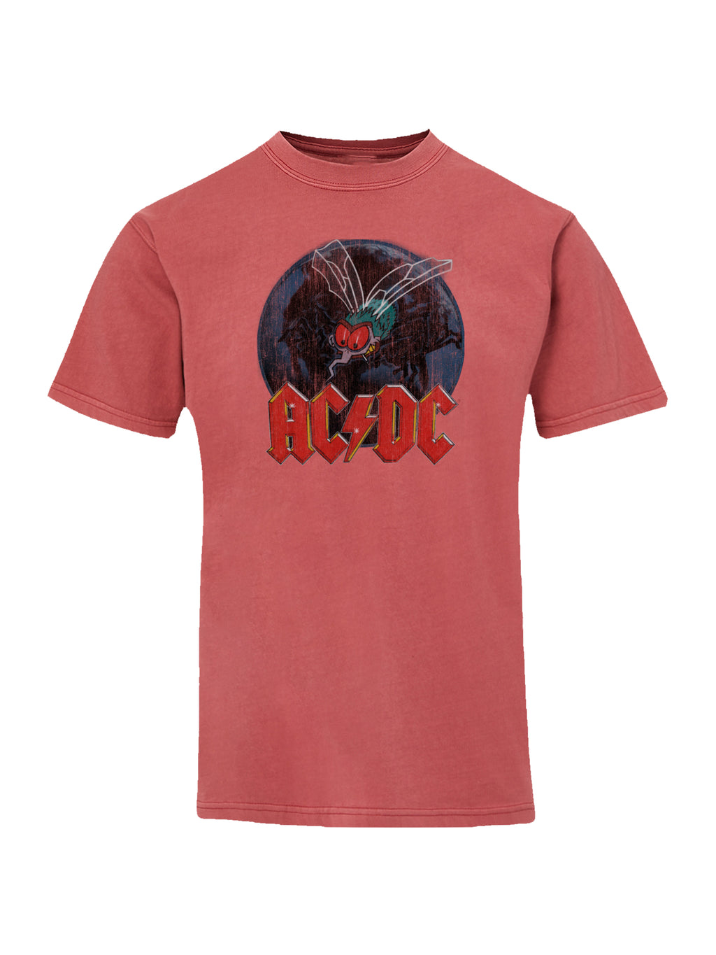 ACDC Fly On The Wall with Coastal Color Tee