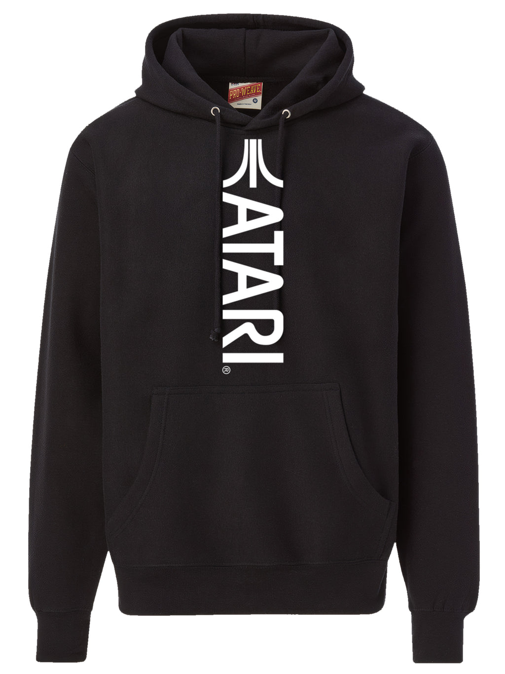 ATari Games Vertical Logo White Retro Gaming mit Pro-Weave® Hood