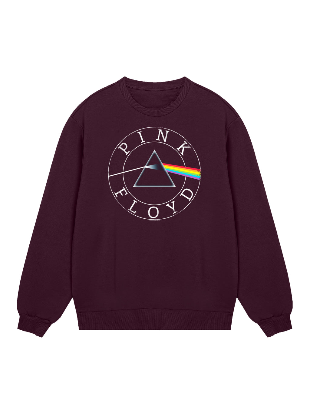 Pink Floyd Prism Circle Logo with True Blanks | Mens Regular Sweater