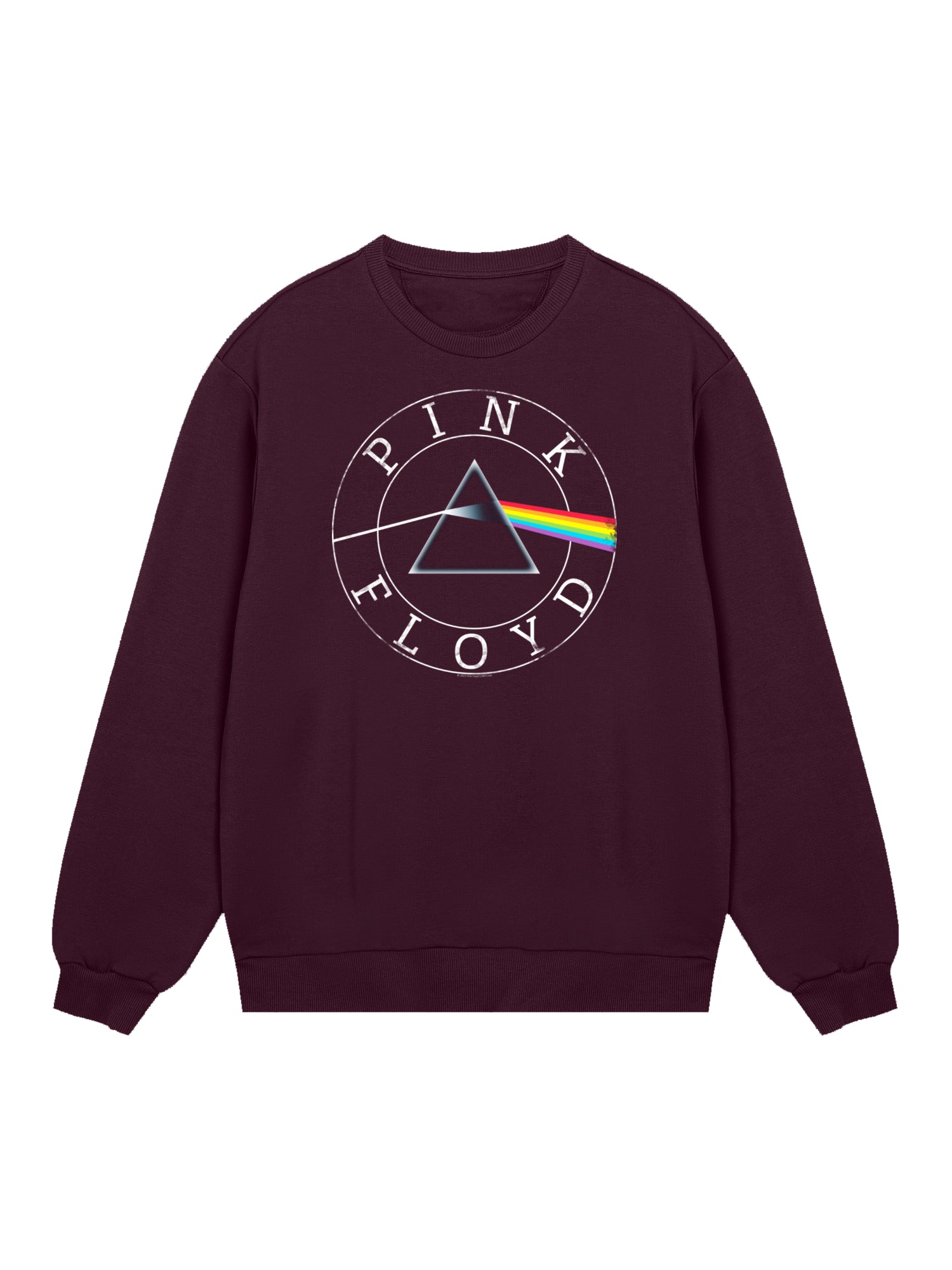 Pink Floyd Prism Circle Logo with True Blanks | Mens Regular Sweater
