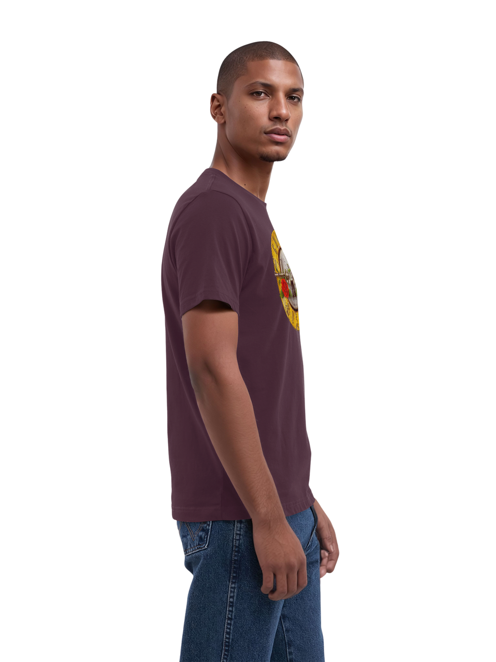 Guns 'n' Roses Vintage Bullet Logo with True Blanks | Mens Regular