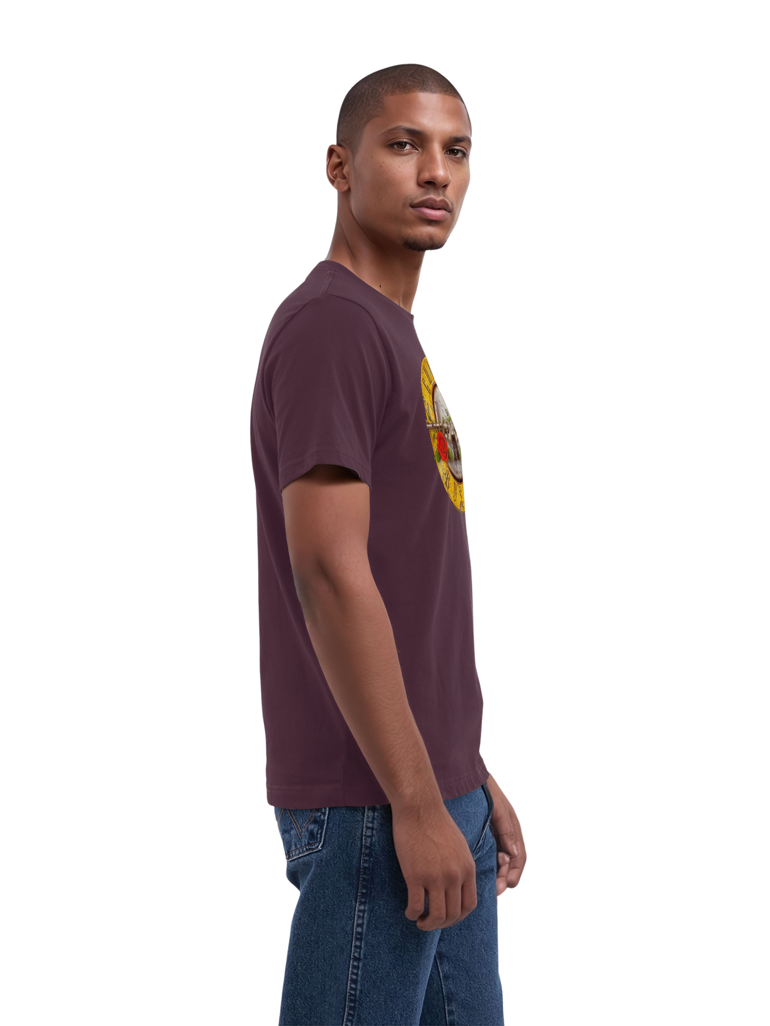 Guns 'n' Roses Vintage Bullet Logo with True Blanks | Mens Regular