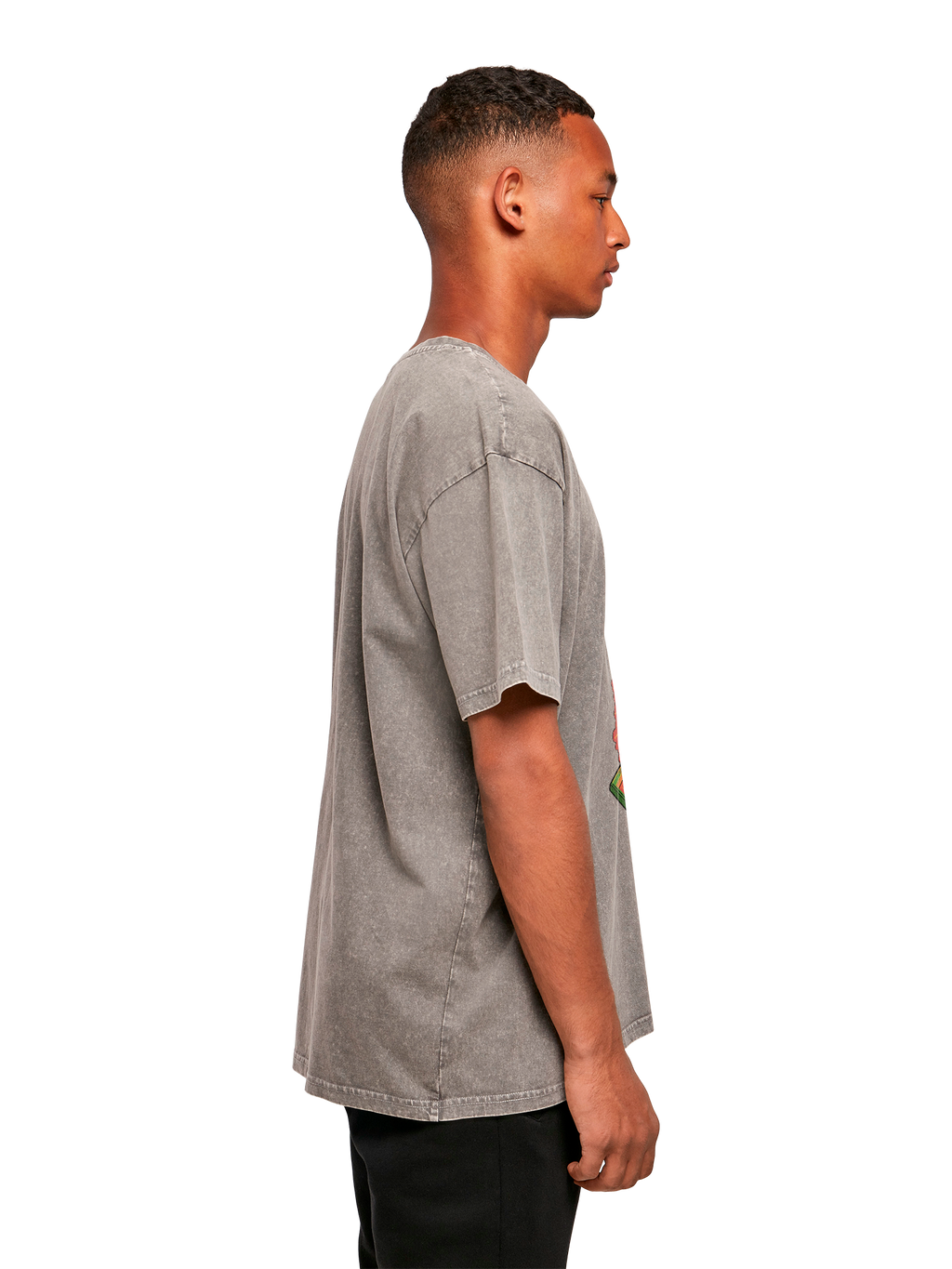 Missile Command Hanger Atari Retro Gaming with Acid Washed Heavy Oversize Tee