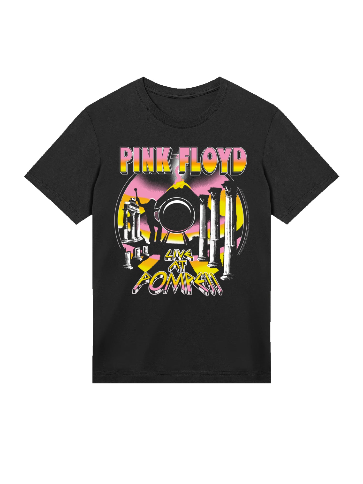 Pink Floyd Live à Pompeii Volcano Men's Organic T-shirt