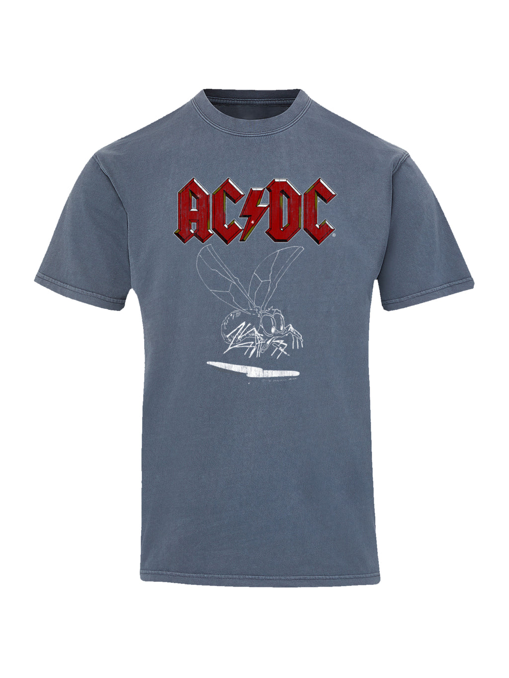 AC/DC Fly On The Wall 1985 Coastal Color T-Shirt