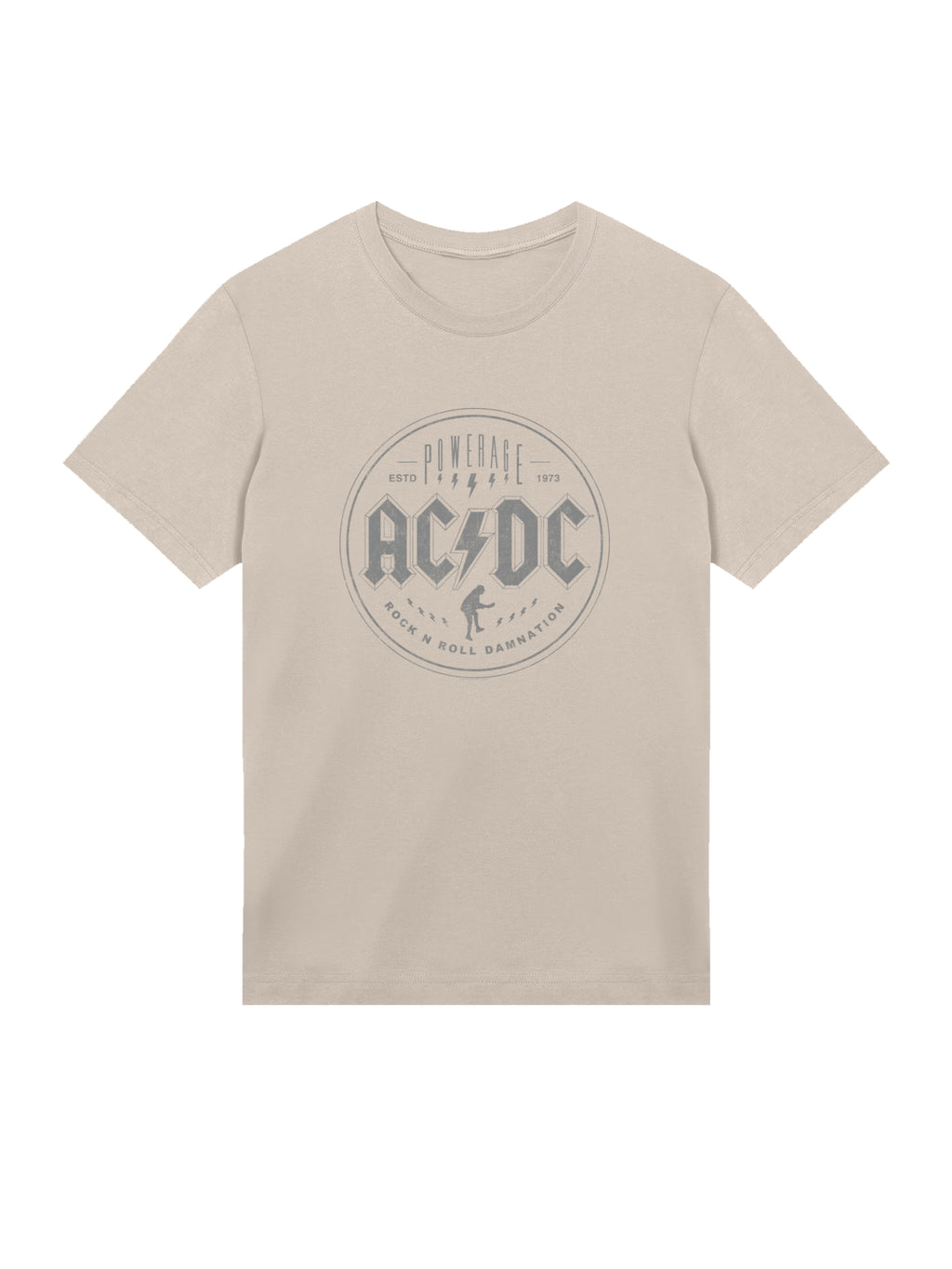 ACDC Rock N Roll Damnation with True Blanks | Mens Regular Tee