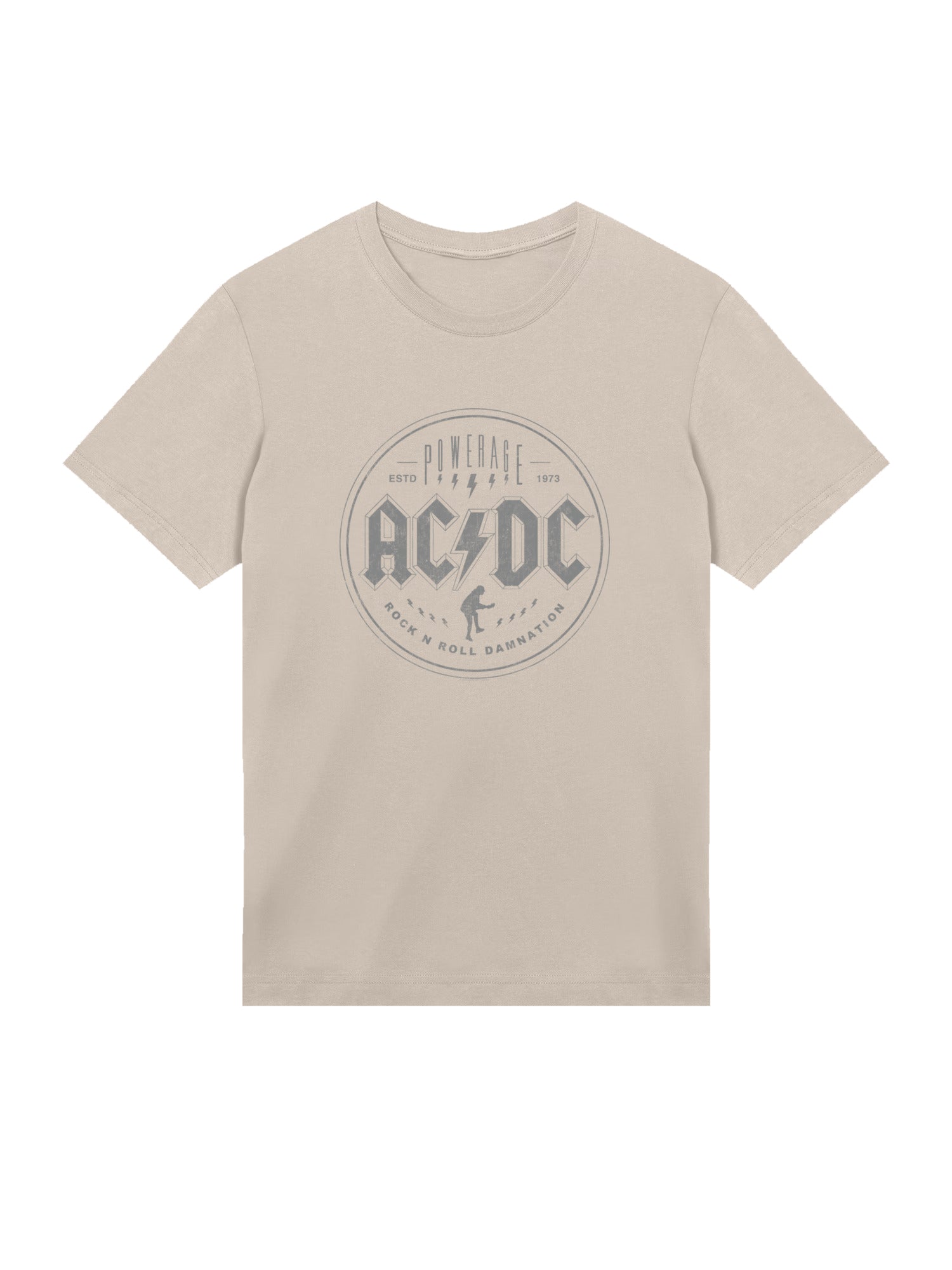 ACDC Rock N Roll Damnation with True Blanks | Mens Regular Tee