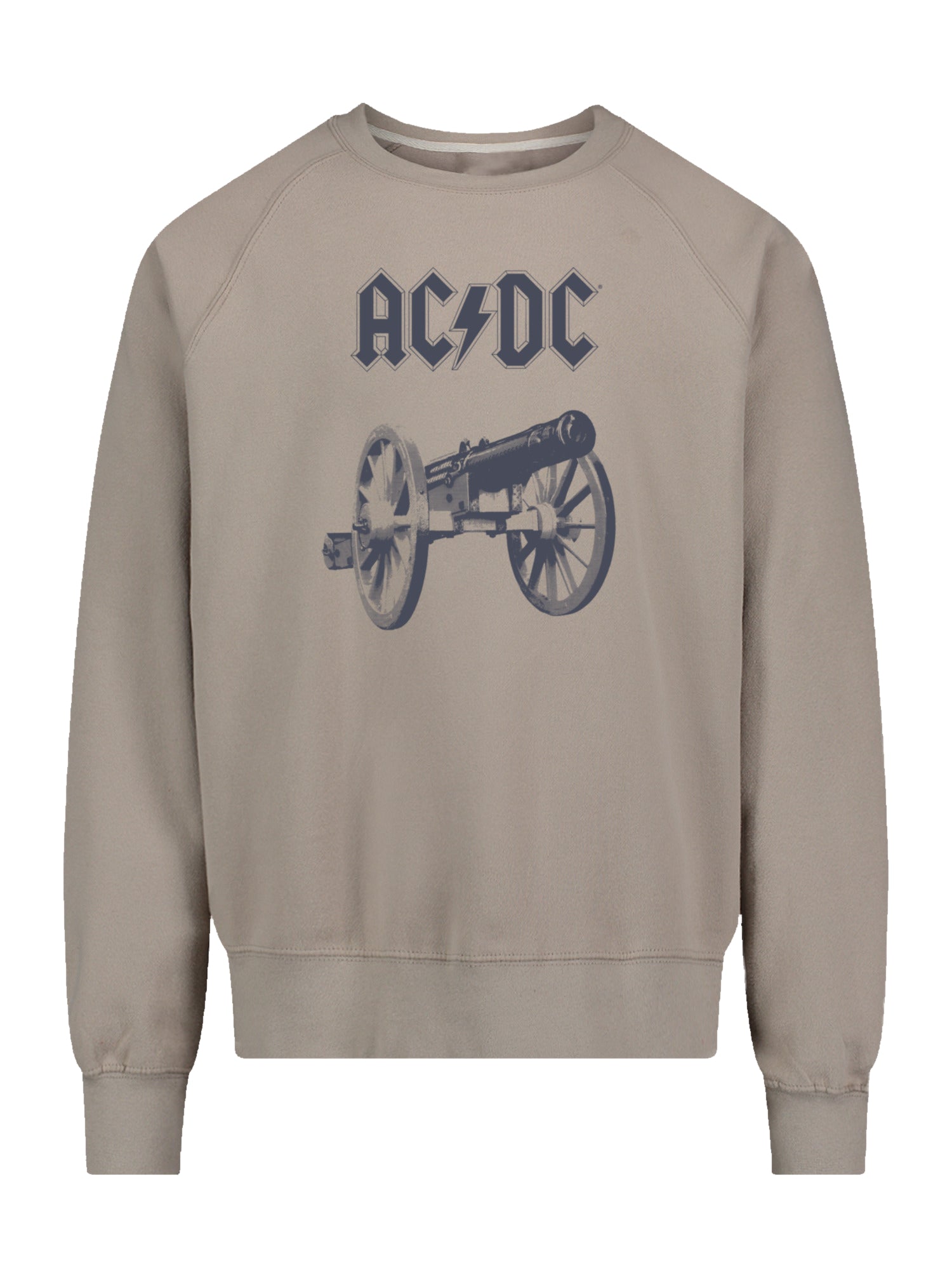 ACDC Cannon Tie Dye with Vintage Fleece Raglan Crew