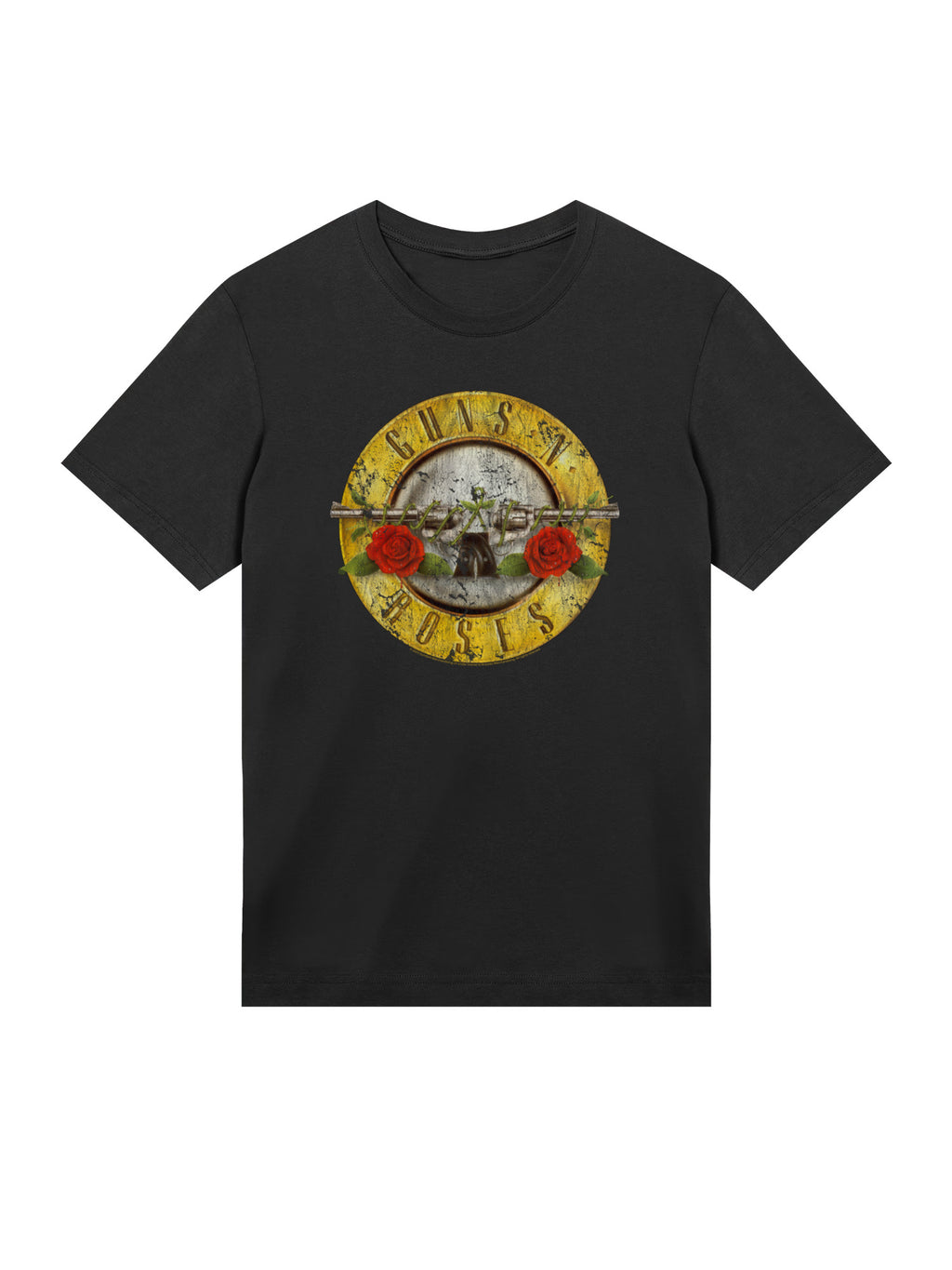 Guns 'n' Roses Vintage Bullet Logo with True Blanks | Mens Regular
