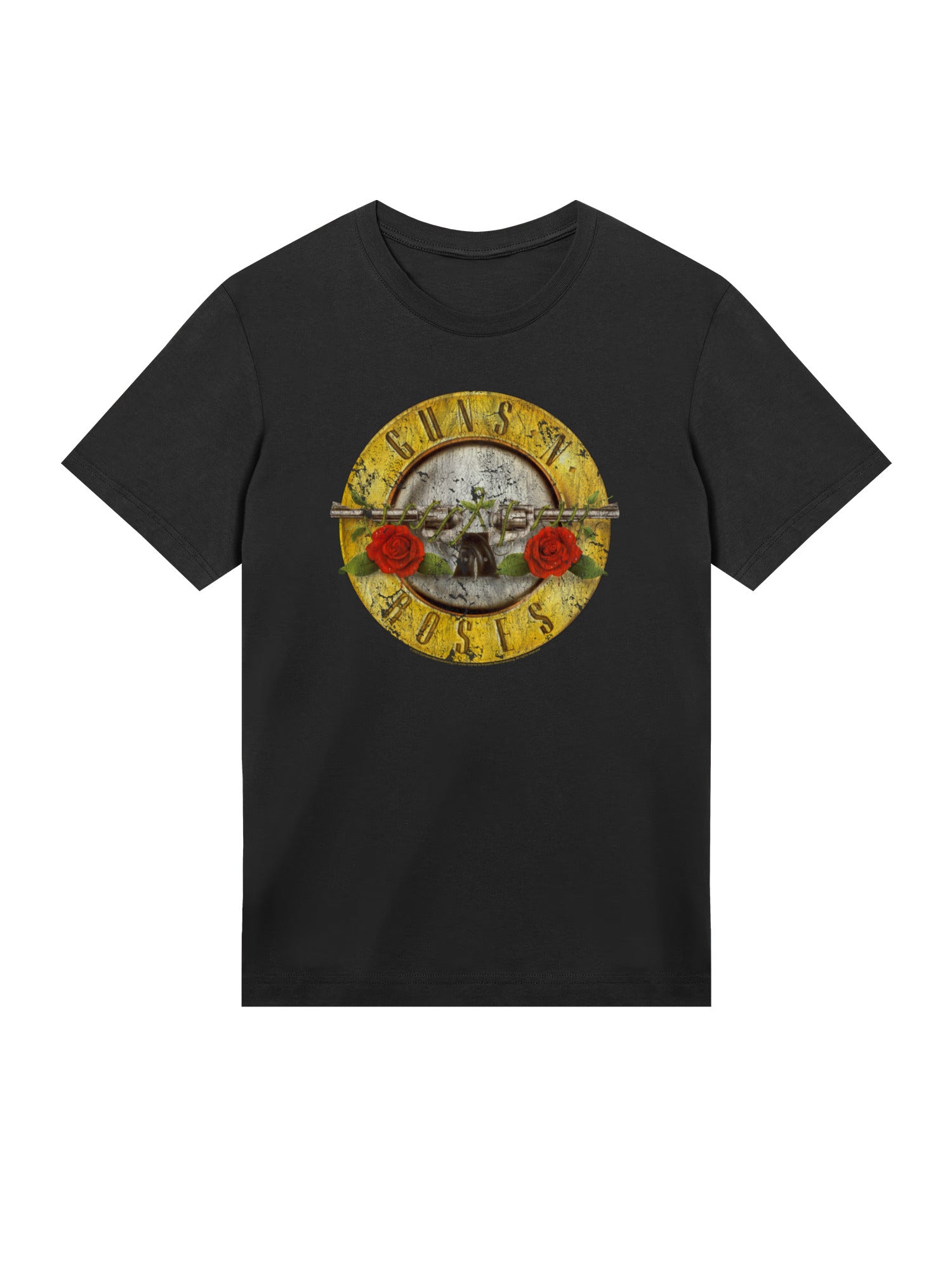Guns 'n' Roses Vintage Bullet Logo with True Blanks | Mens Regular