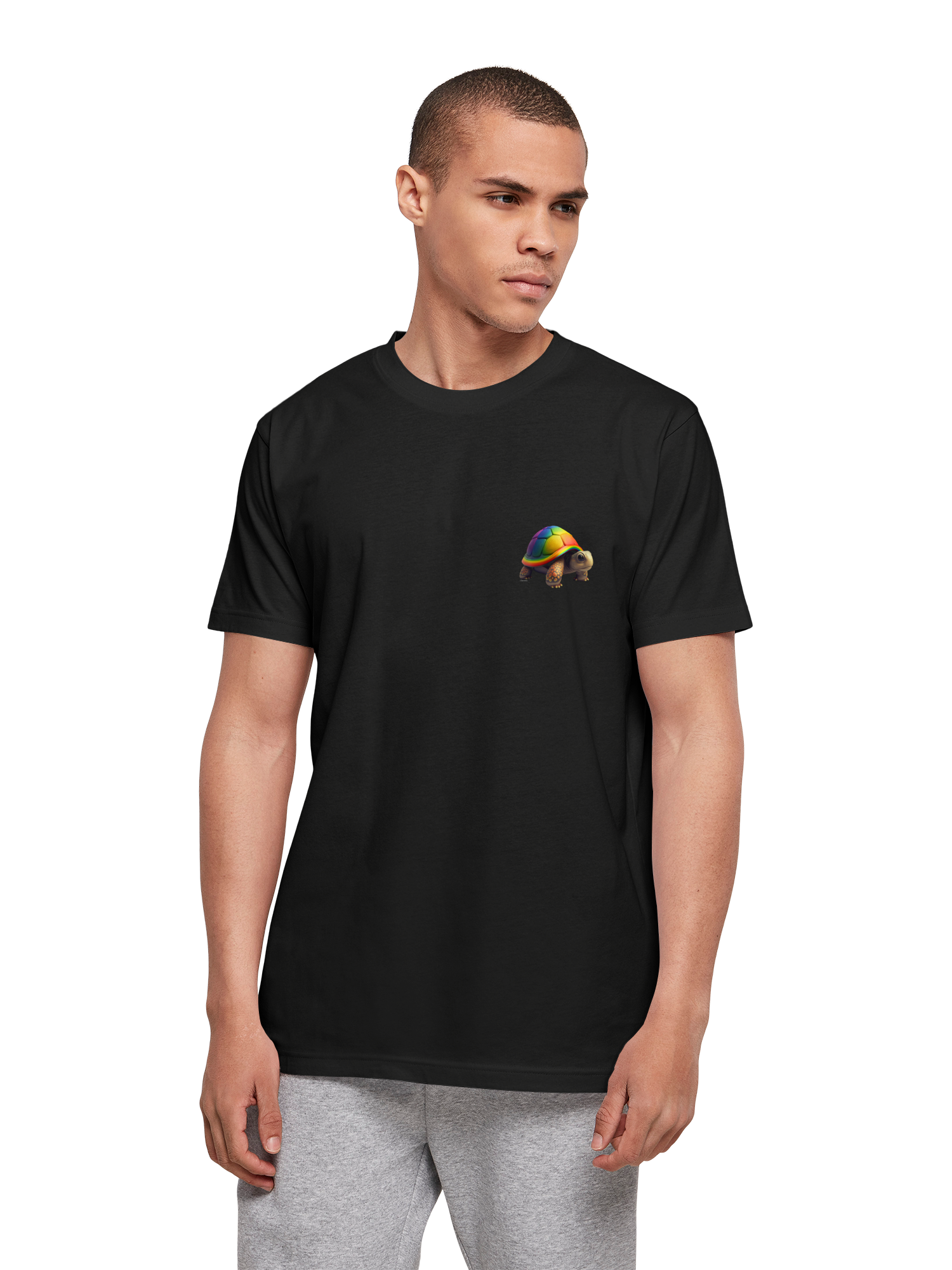 Camiseta de tortuga de arcoiris