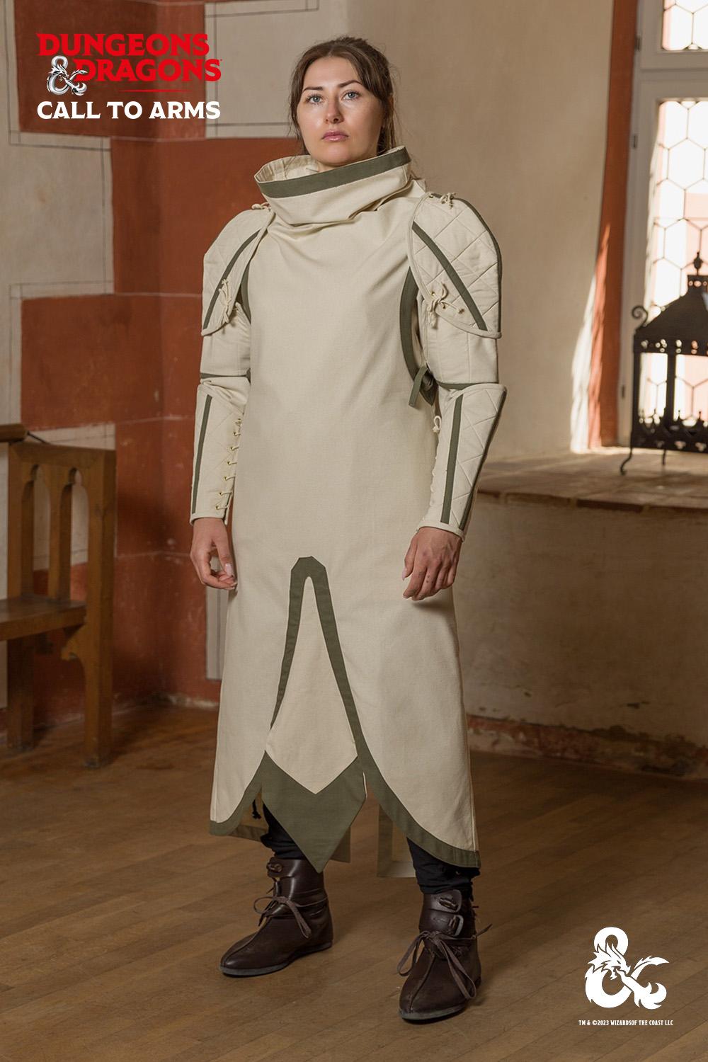 Dungeons & Dragons Cleric Garment Set Natural/Seaweed