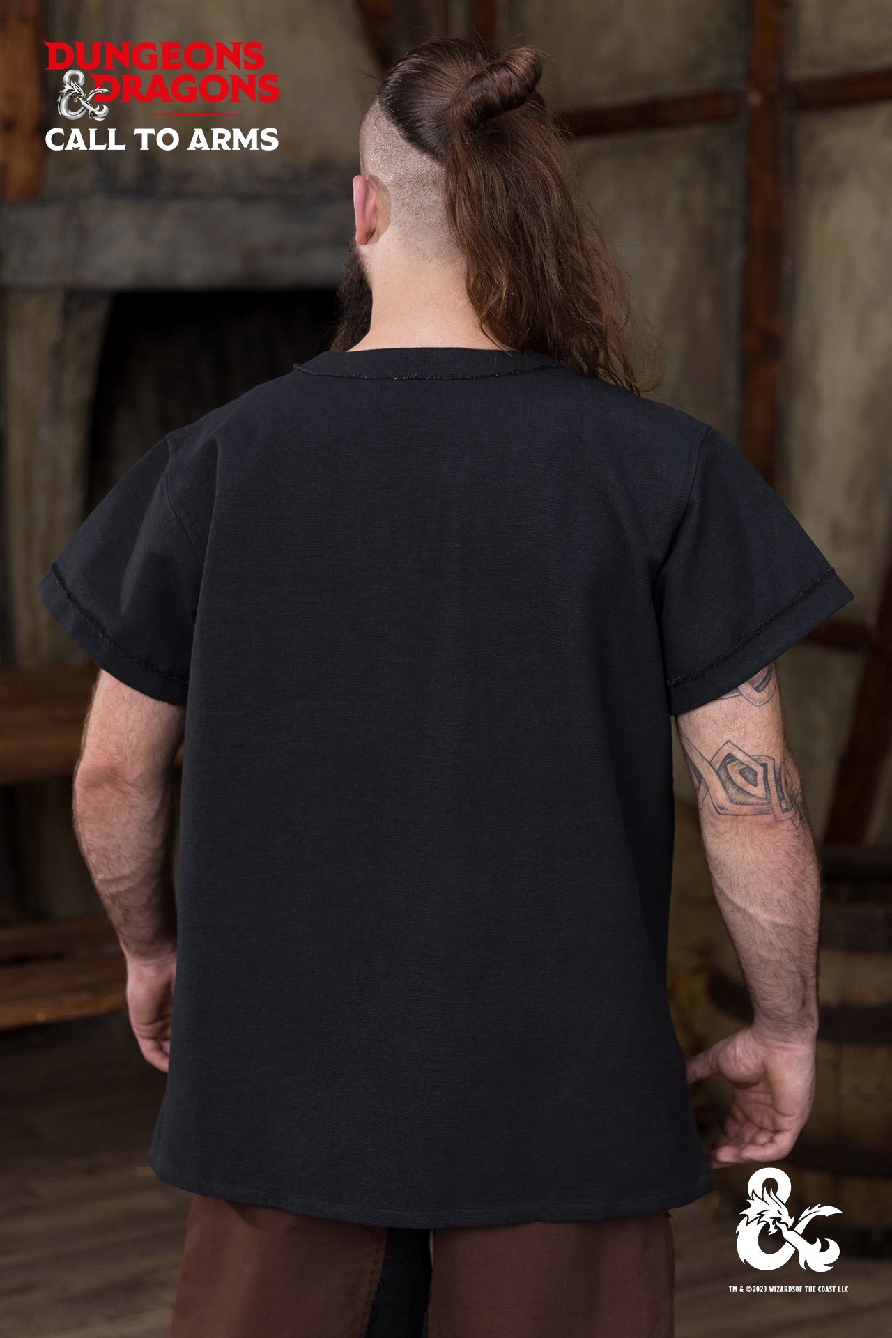Dungeons & Dragons Barbarian Shirt Black