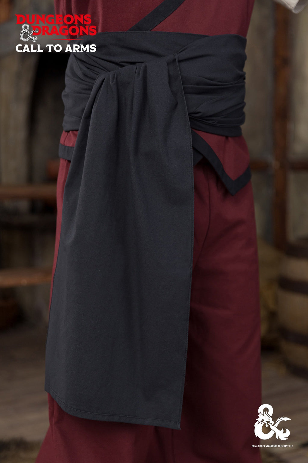 Dungeons & Dragons Monk Burdeos/Black Set