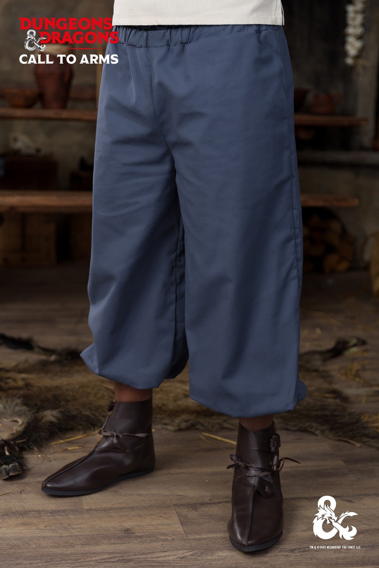 Dungeons & Dragons Monk Trousers Woad Blue