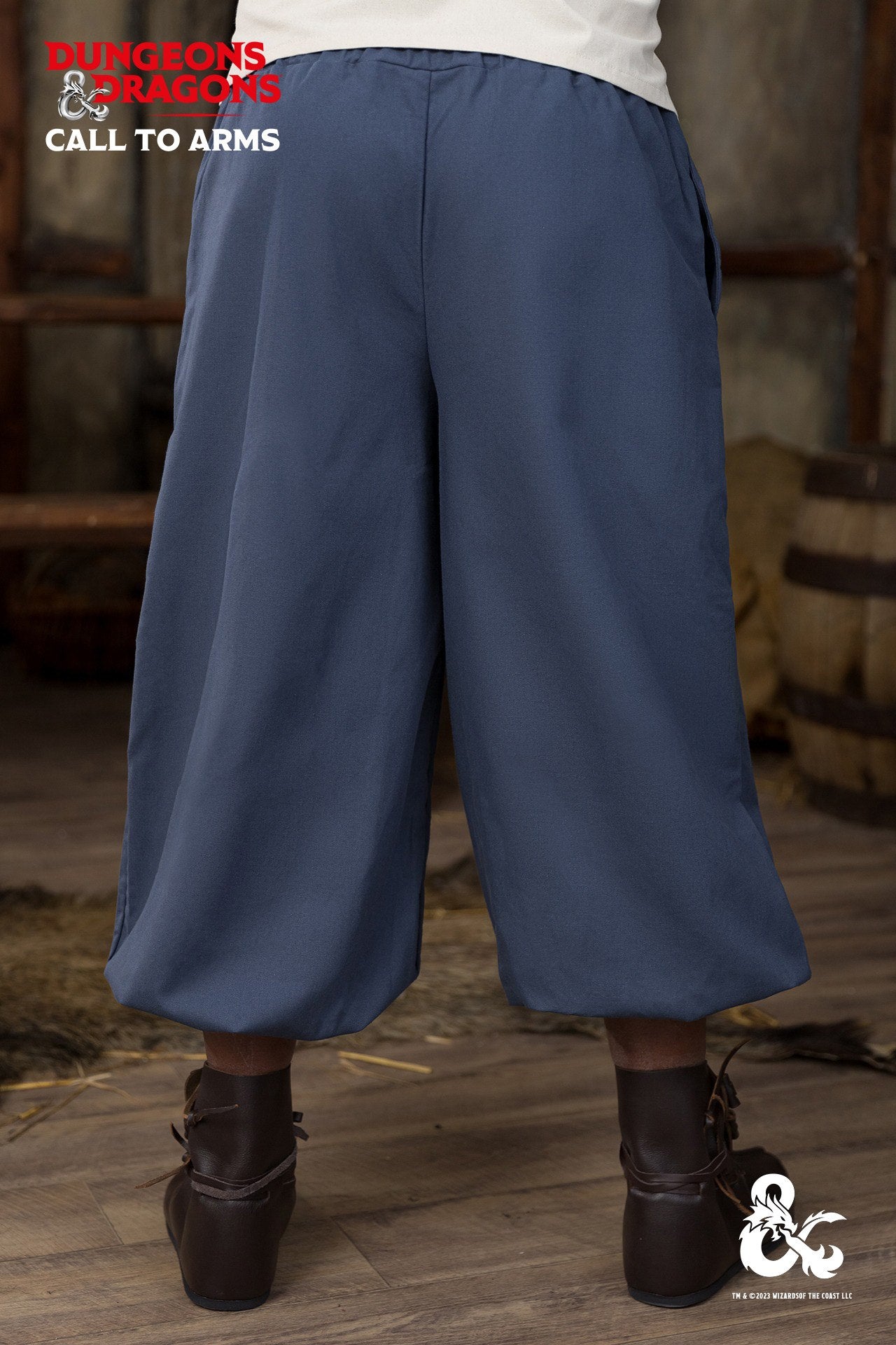 Dungeons & Dragons Monk Trousers Woad Blue