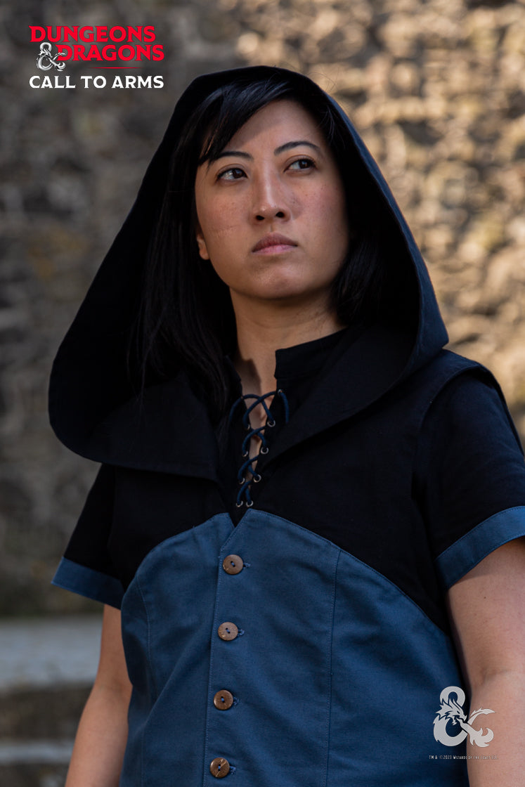 Dungeons & Dragons Rogue Garment Set Black/Woad Blue