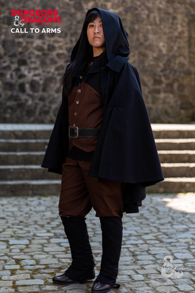 Dungeons & Dragons Rogue Garment Set Dark Black/Brown