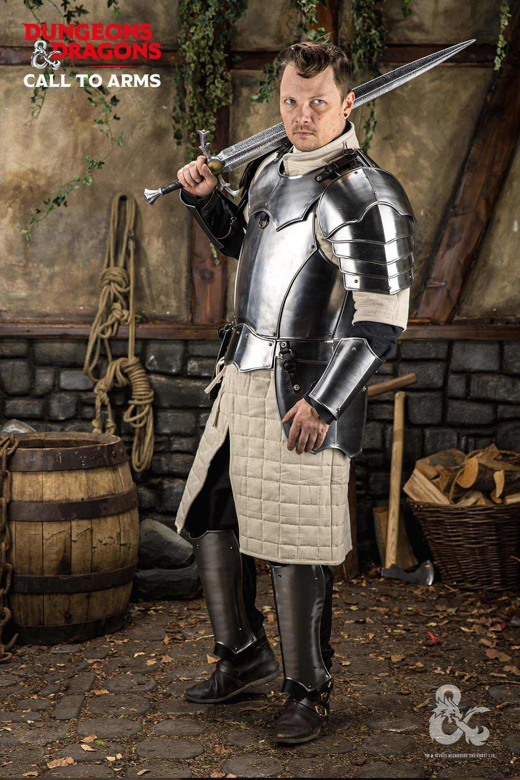 Dungeons & Dragons Stahl-Torso poliert