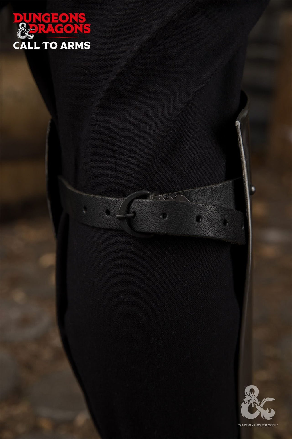 Dungeons & Dragons Stahlbeinschienen poliert