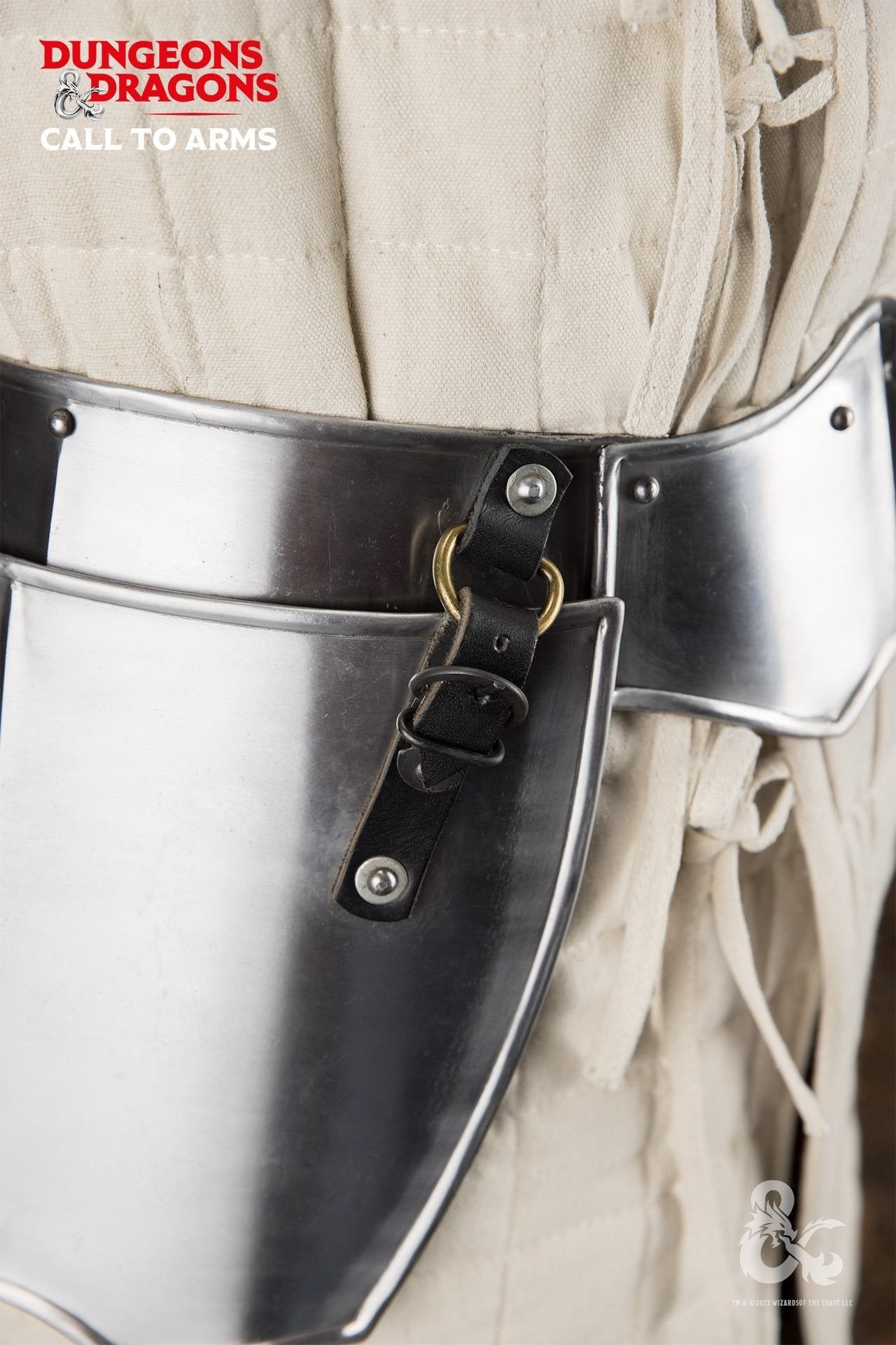 Dungeons & Dragons Steel Belt & Tassets polished