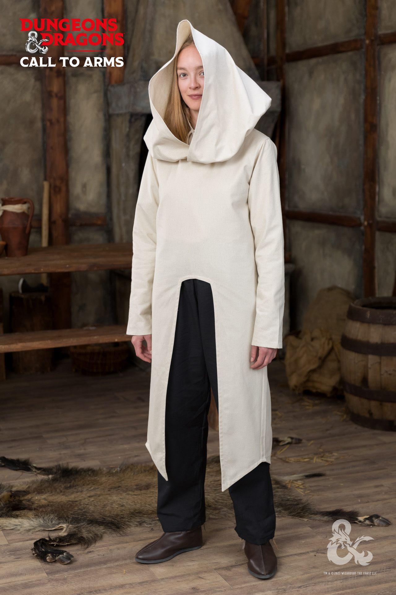 Dungeons Dragons Paladin Hooded Tunic Natural