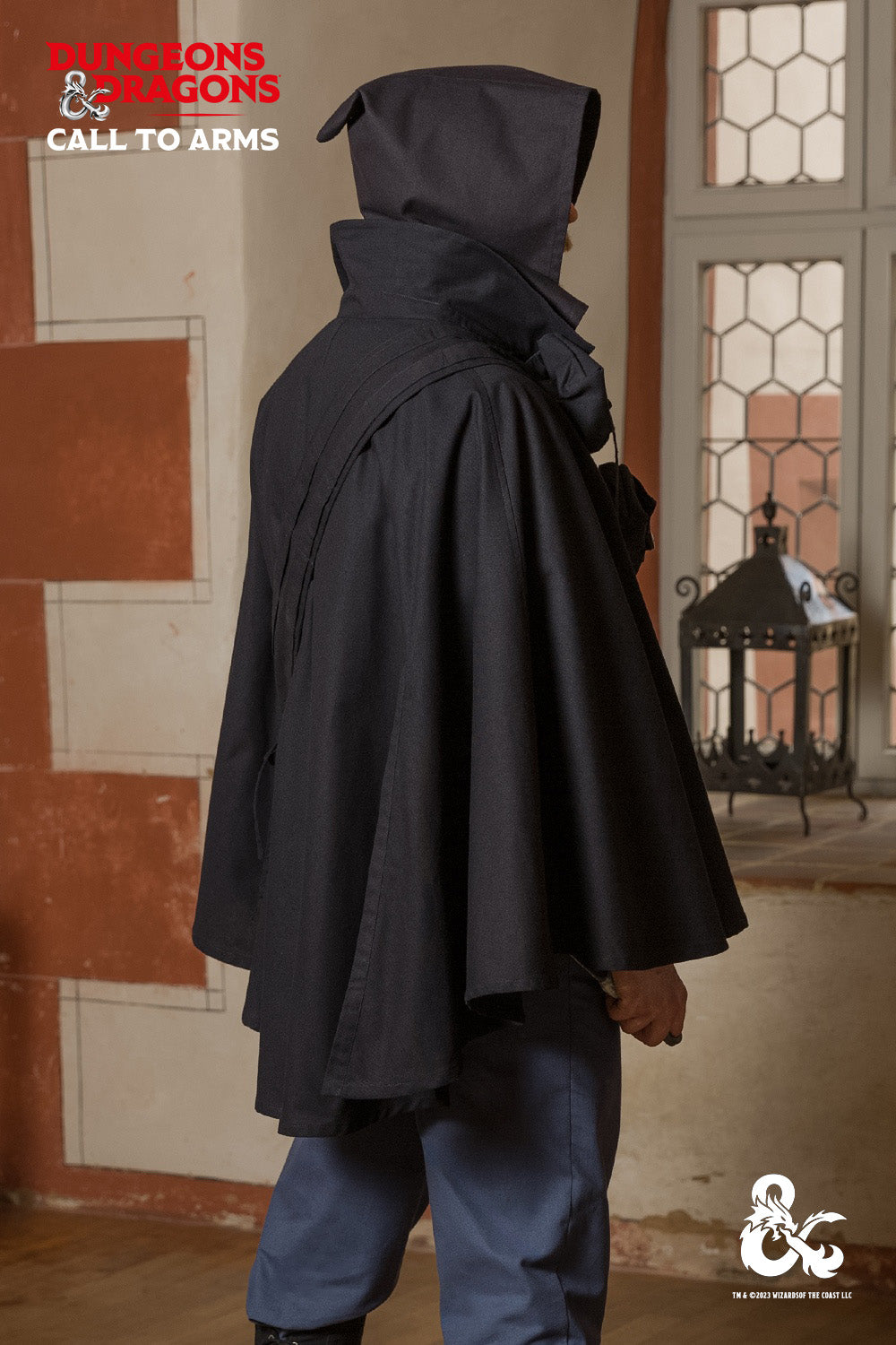 Dungeons & Dragons Rogue Cape Black