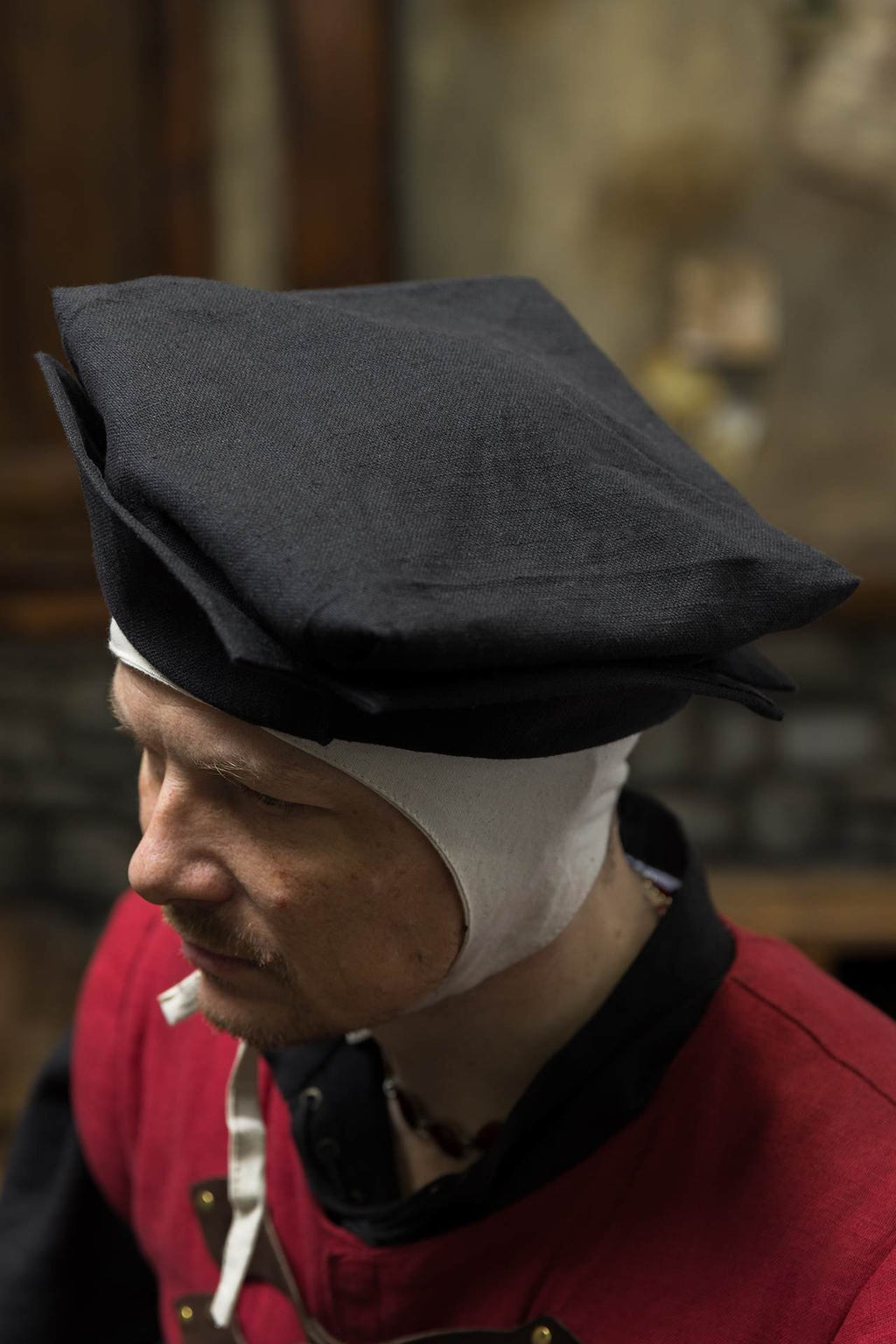 Warhammer Armoury Imperial Hat Type B Black