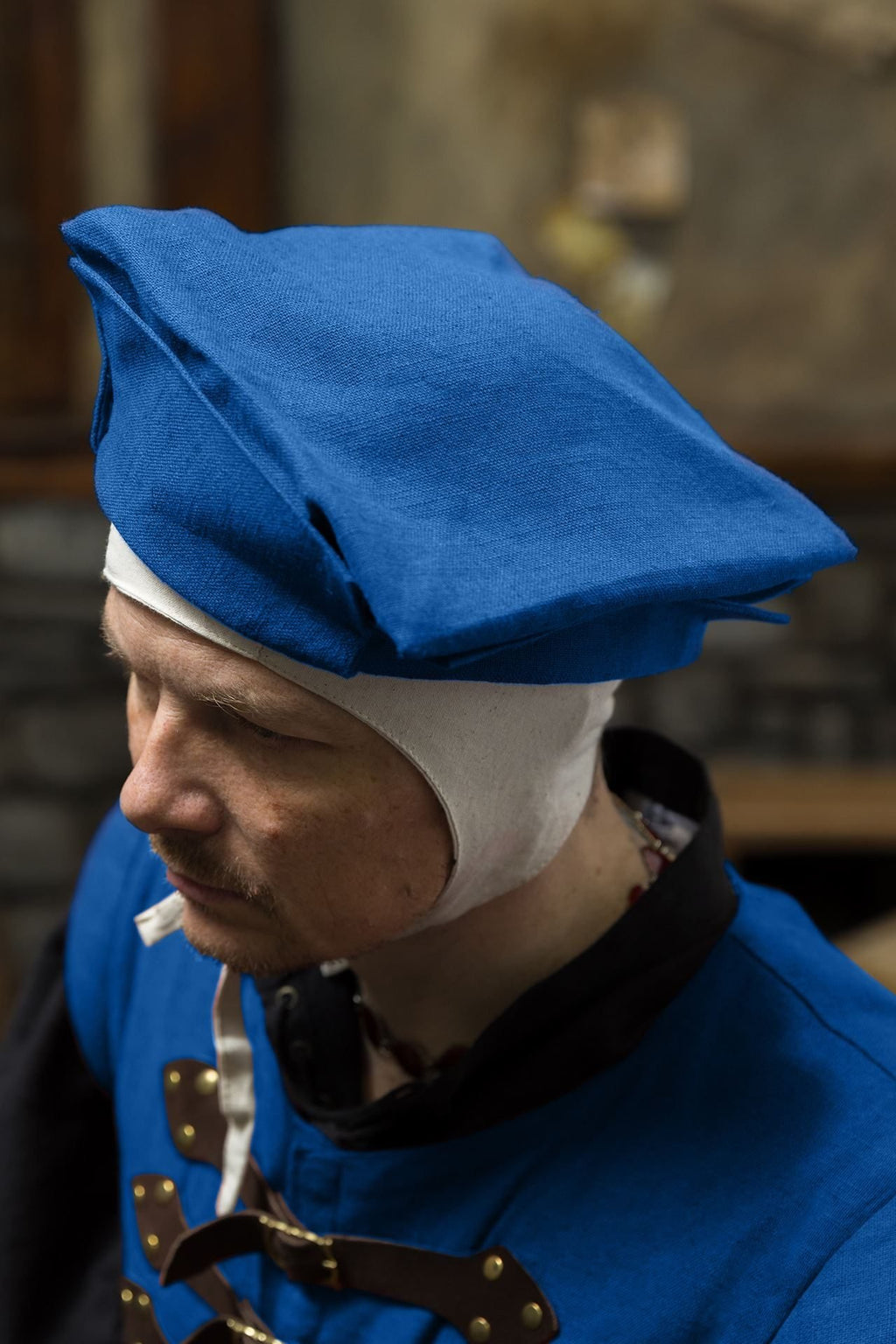 Warhammer Armoury Imperial Hat Type B Blue