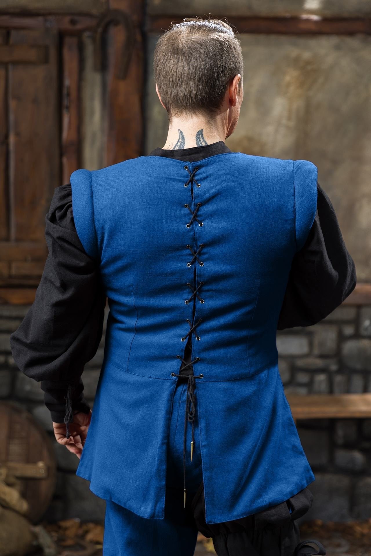 Warhammer Armoury Imperial Jerkin Type A Blue